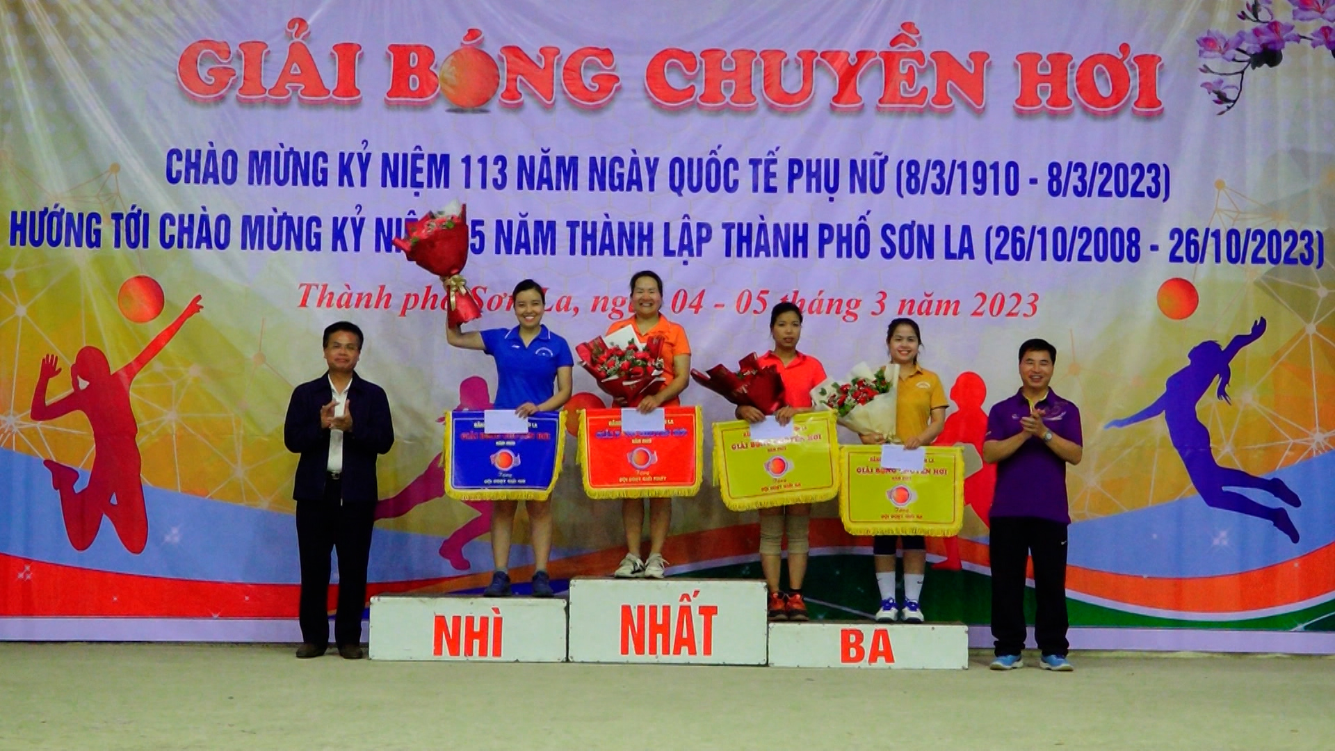 Giải bóng chuyền hơi Đảng bộ thành phố Sơn La